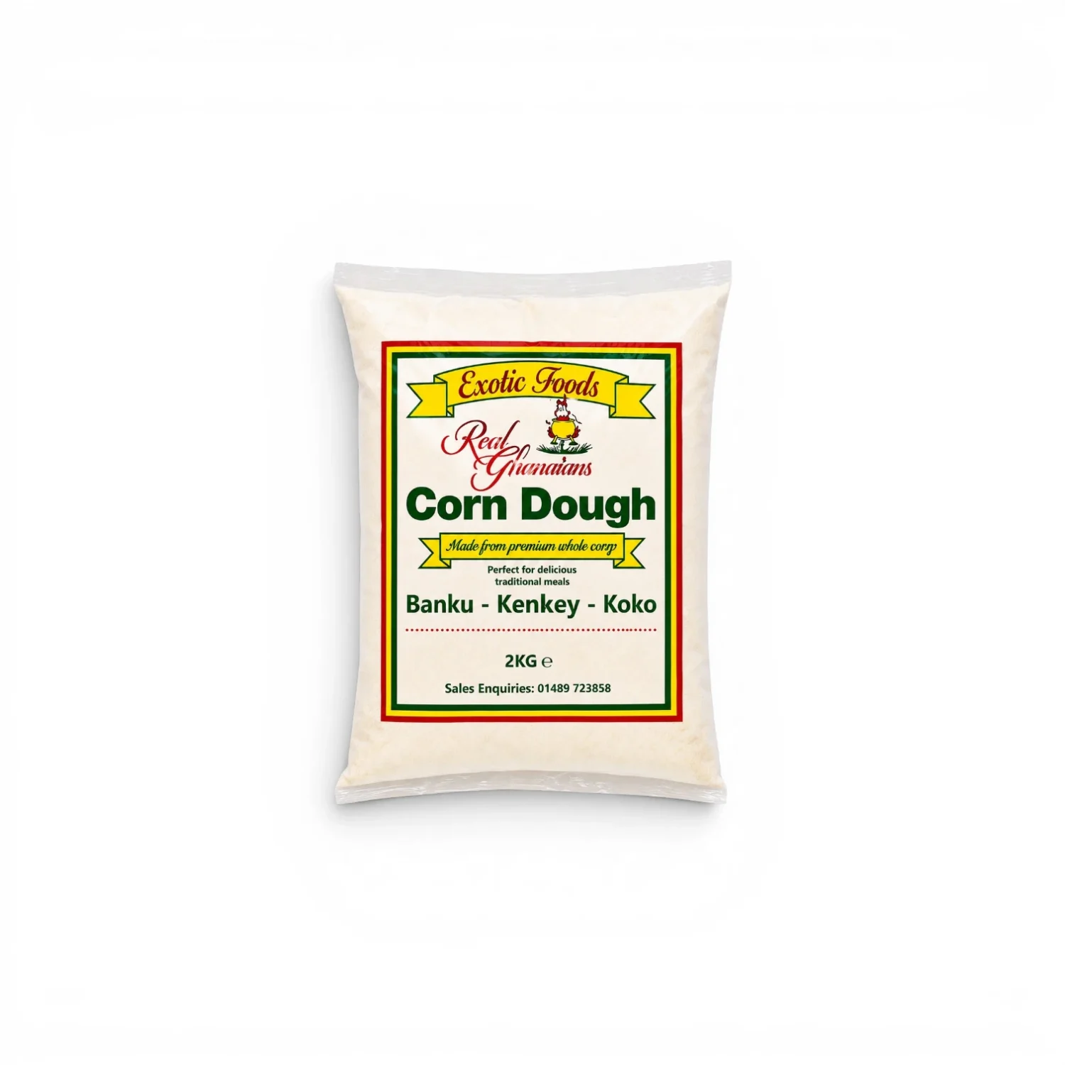 Exotic Foods Traditional Ghanaian Corn Dough – 2kg