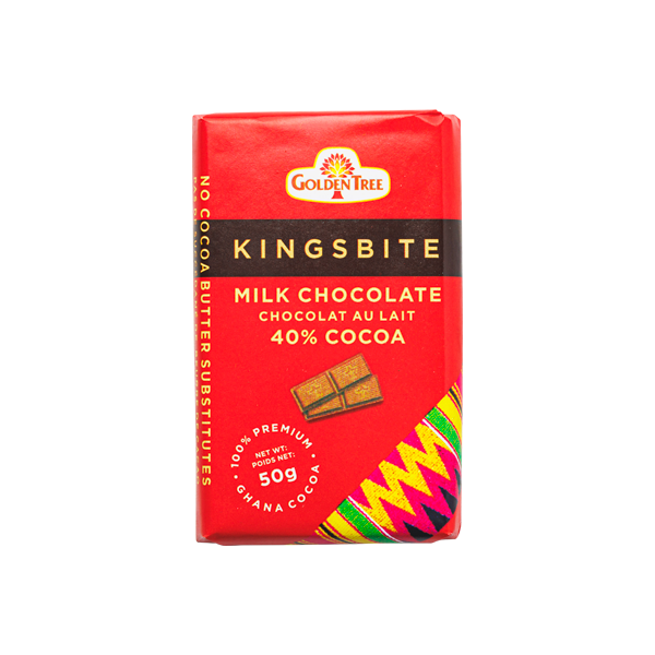 GOLDENTREE KINGSBITE MILK CHOCOLATE