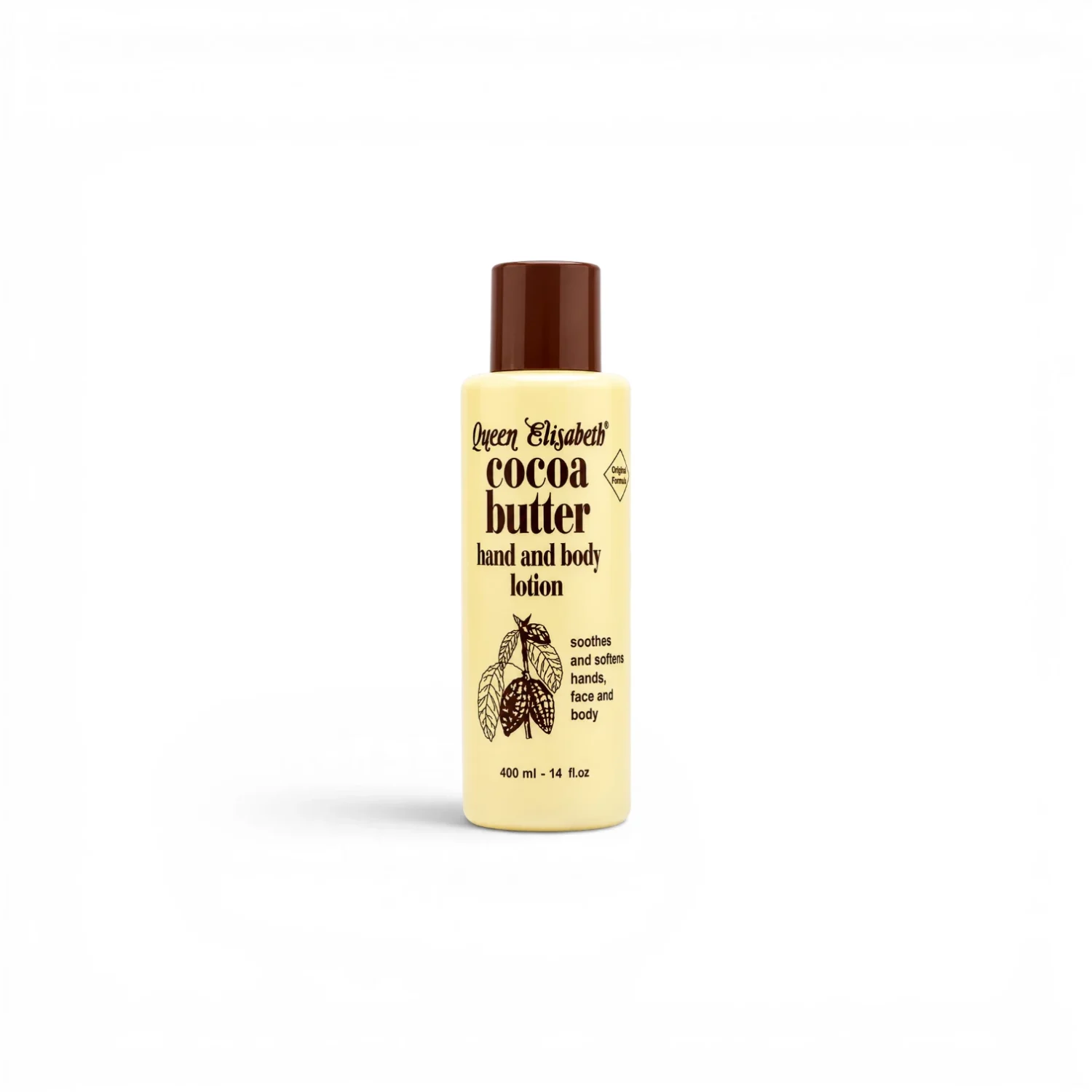 Queen Elisabeth Cocoa Butter Hand & Body Lotion – 400ml