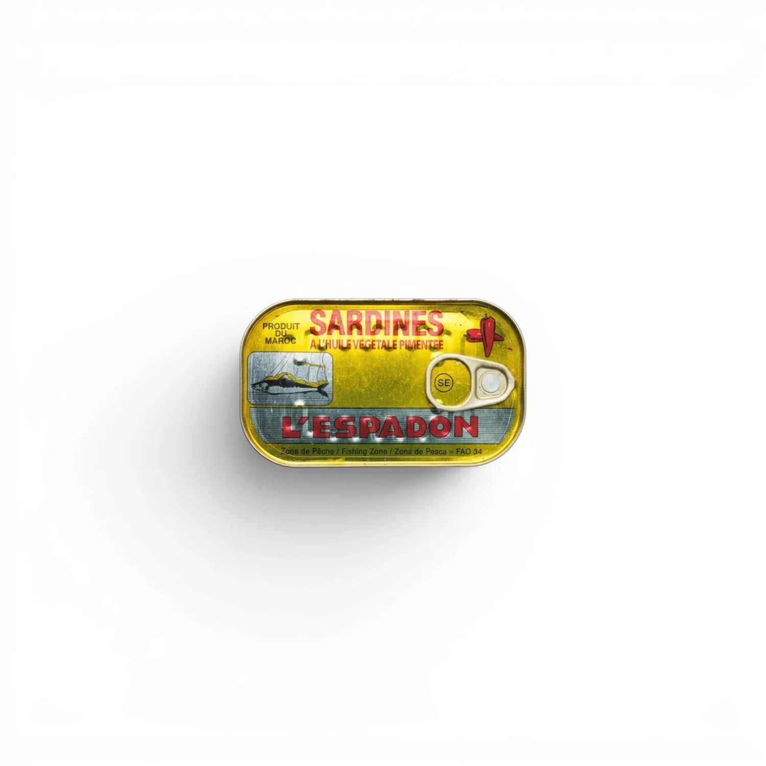 L'Espadon Sardines in Vegetable Oil – 125g