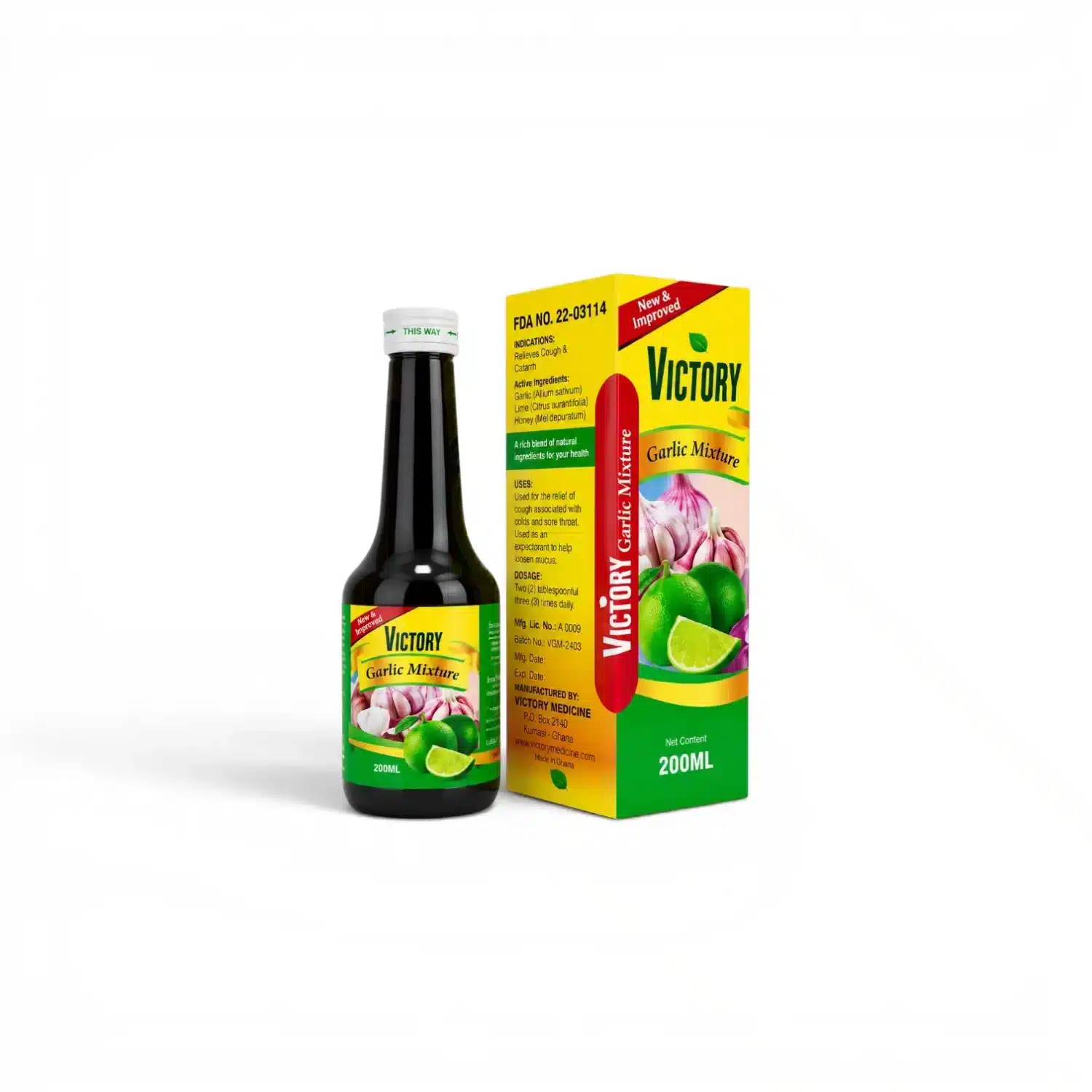 Victory Garlic Mixture – 200ml