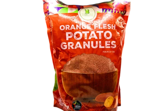 Gari Boutique | Orange Flesh Potato Granules | 1Kg - Image 1