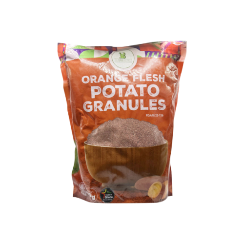 Gari Boutique | Orange Flesh Potato Granules | 1Kg - Image 1