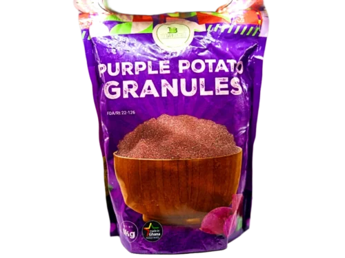 Gari Boutique | Purple Potato Granules | 1Kg - Image 1