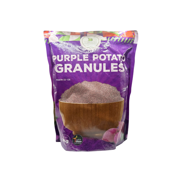 Gari Boutique | Purple Potato Granules | 1Kg