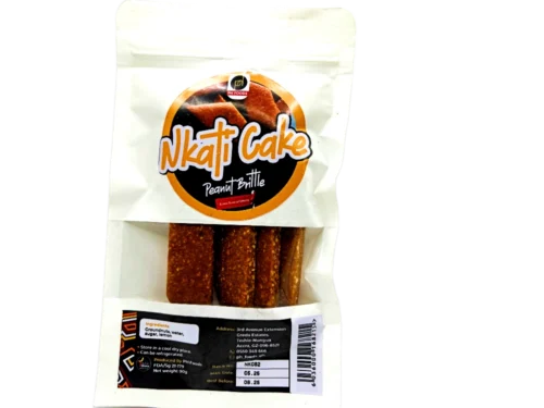 Waakye Joint | Nkati Cake (Peanut Brittle) | 120g - Image 1