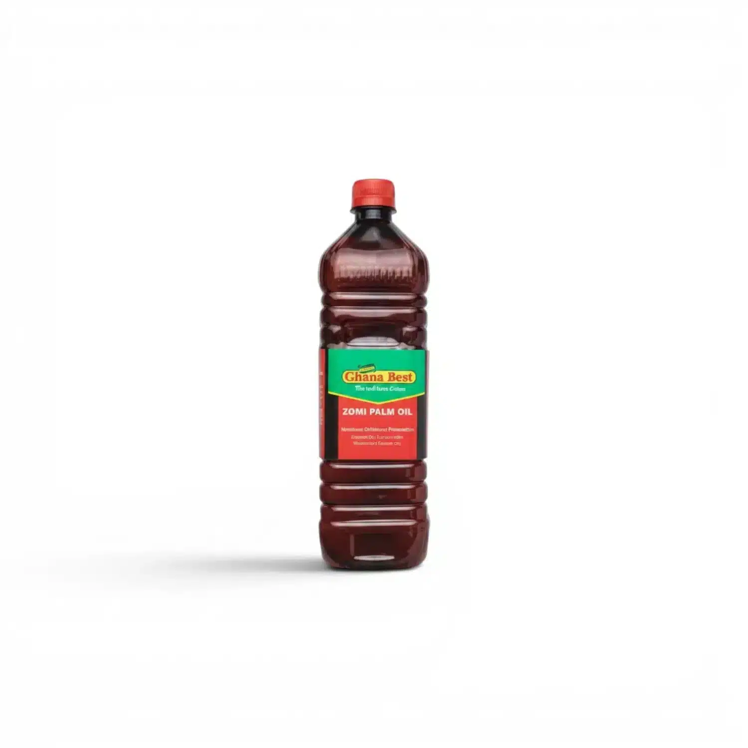 Ghana Best Zomi Palm Oil – 1L | 100% Pure Unrefined Red Palm Oil | Authentic Ghanaian Zomi | Cold-Pressed from Fresh Palm Nuts