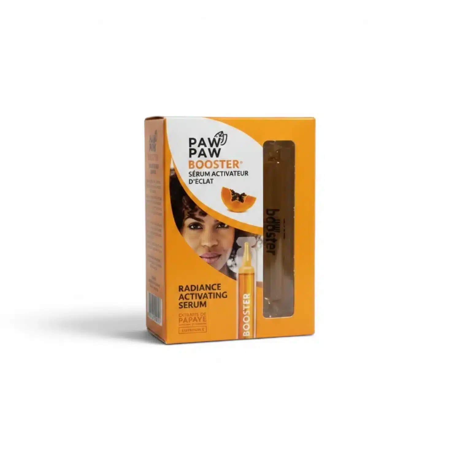Paw Paw Booster® Radiance Activating Serum | 1 Pack of 20 Vials | Papaya Extract & Vitamin E | Radiance Activating Serum