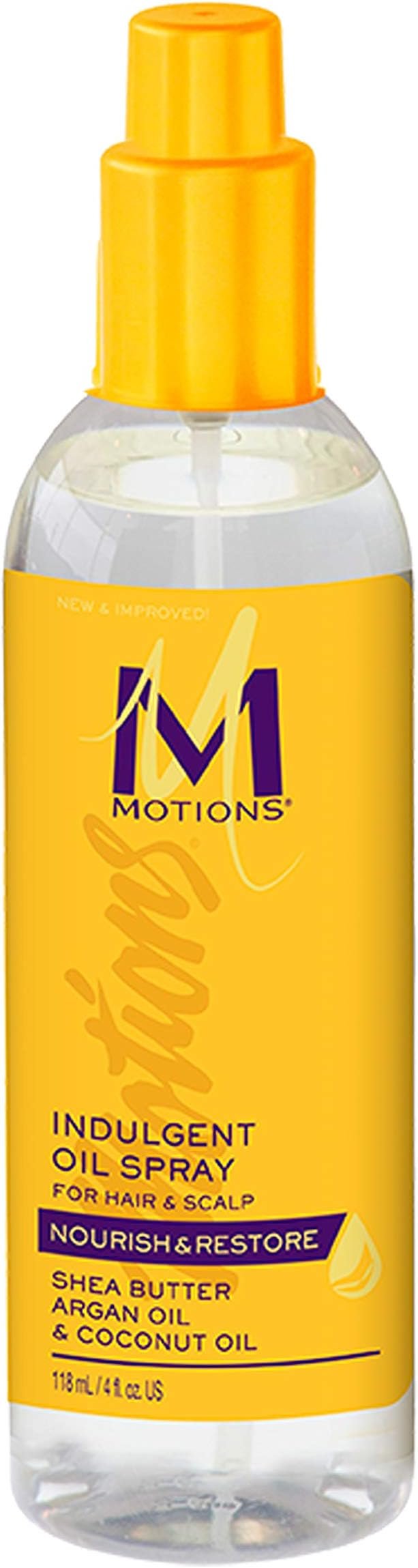 Motions Nourish & Care Indulgent Oil Hair Spray for Hair & Scalp, (4 Oz)