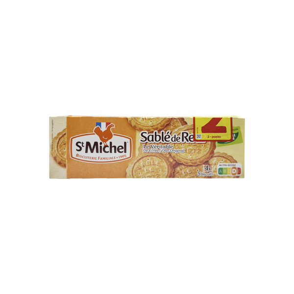St Michel Sablé de Ré – French Butter Biscuits (4x5 Pack)