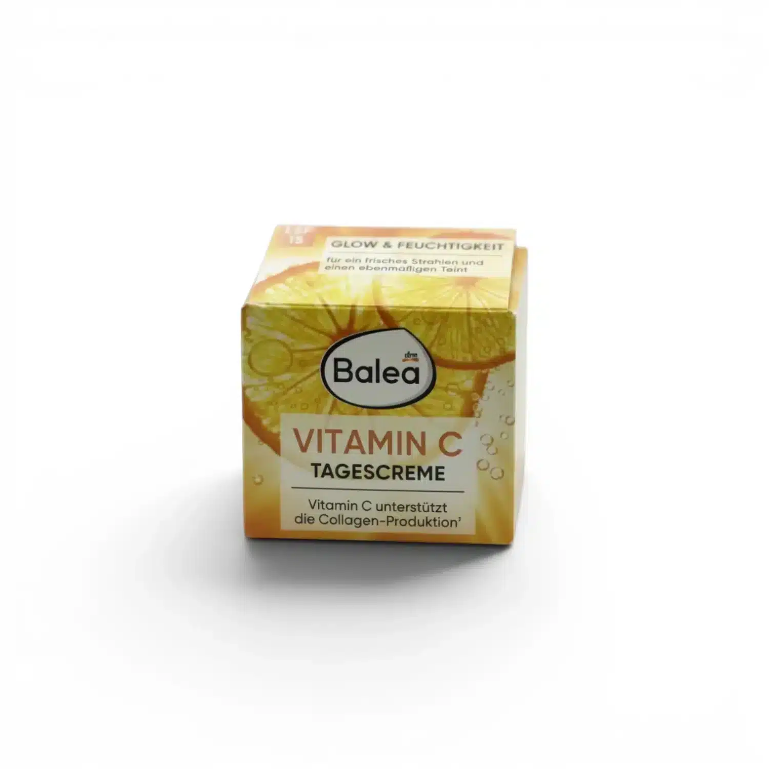 Balea Vitamin C Day Cream – 50ml | SPF 15 | Glow & Moisture | Collagen-Boosting Vitamin C Face Cream