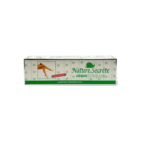 Nature Secrète Argan Cream – Fast Action with Clobetasol Propionate 0.05%