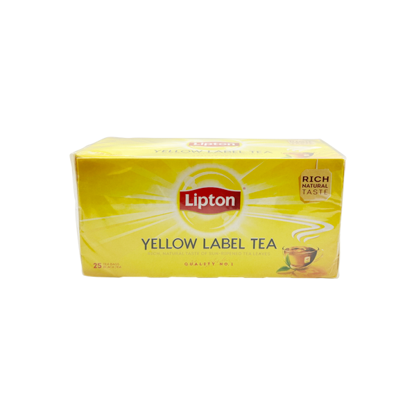 Lipton Yellow Label Tea Bags (25 Bags)
