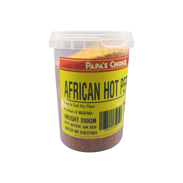 Papa’s Choice African Hot Pepper (200g)