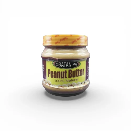 Obatan Pa 100% Natural Peanut Butter – 500g | Pure Ghanaian Groundnut Butter | No Added Sugar | No Palm Oil | No Preservatives - Image 1