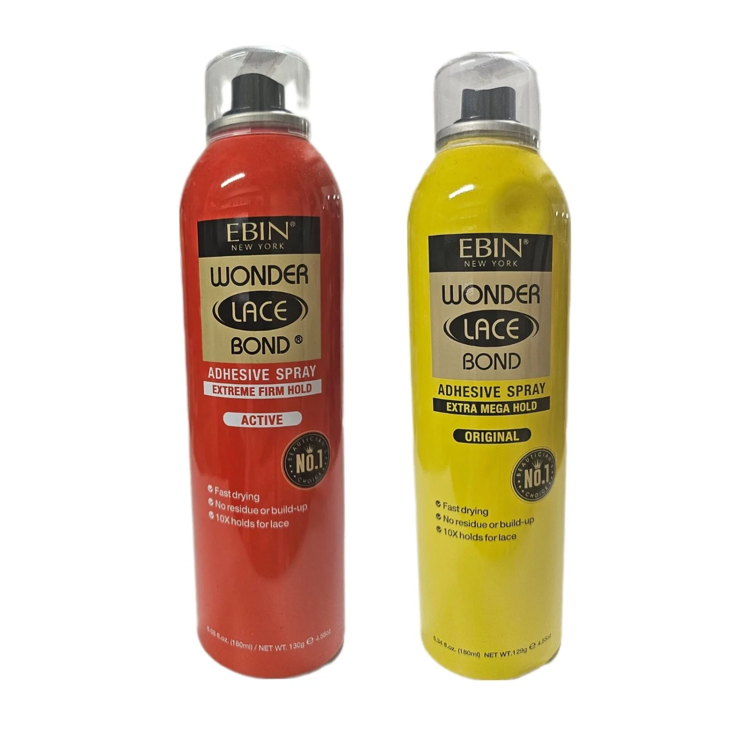 Ebin Wonderlace Wig Adhesive Spray, Extra Firm & Extreme Firm Hold (180ml)