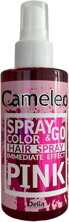 Cameleo Spray & Go – Pink Color & Hair Spray (75ml)