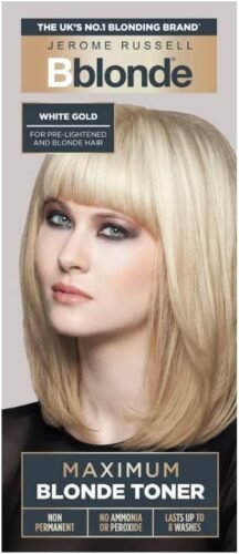 Jerome Russell Bblonde Maximum Blonde Toner – White Gold – (75 mL / 2.54 fl. oz) - Image 1