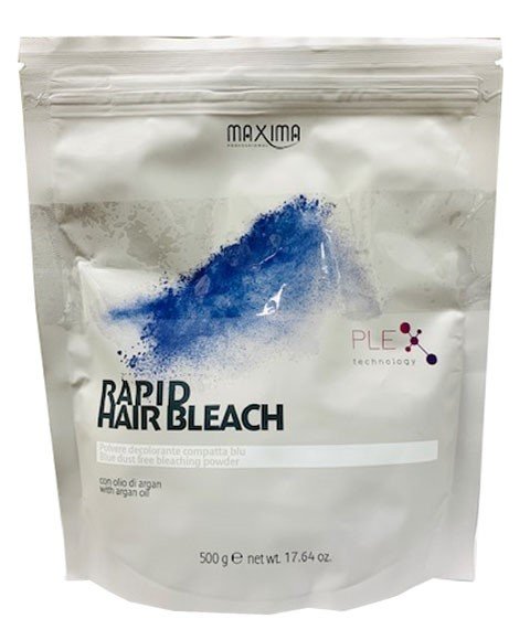 Maxima Rapid Hair Bleach – Blue Dust-Free Powder – (500 g / 17.64 oz)