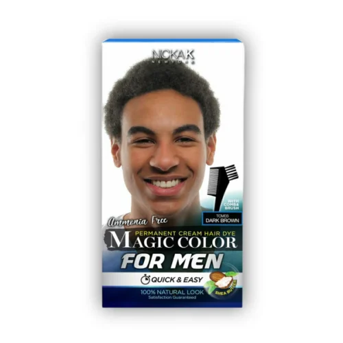 🧔 Nicka K New York Magic Color – Permanent Hair Dye for Men (250ml) - Image 1
