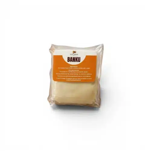 Step Ahead Foods Banku – 400g | Authentic Fresh Fermented Banku | UK-Made | No Preservatives | Ready to Cook - Image 1