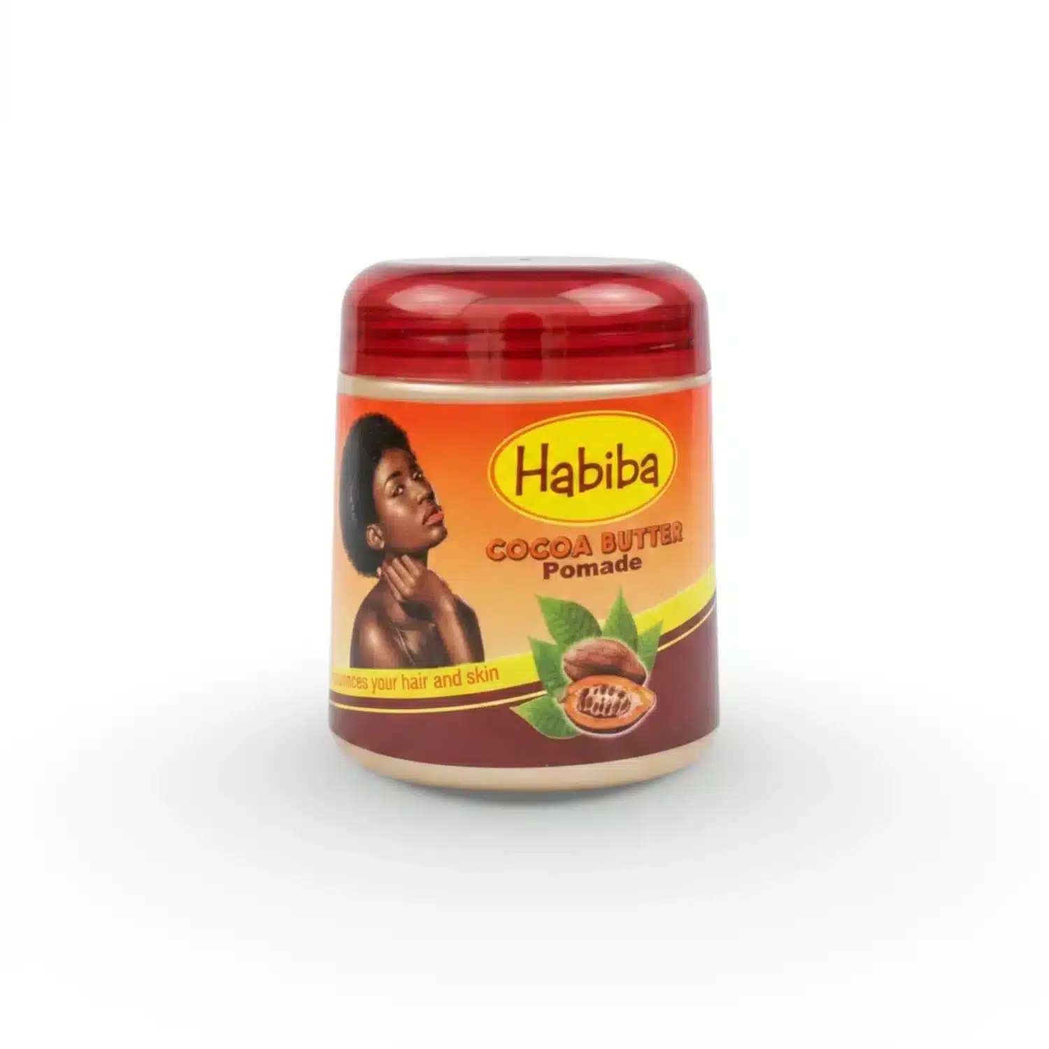 Habiba Cocoa Butter Pomade – 150ml | Nourishing Hair & Body Pomade | Enriched with Cocoa Butter | Made in Ghana