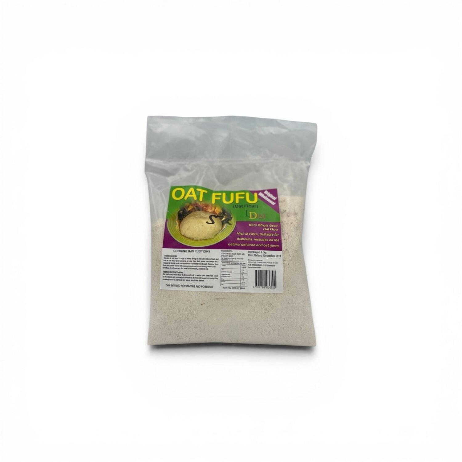 LDVINE Oat Fufu – 1.5kg