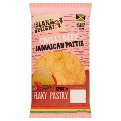Island Delight Chilli Beef Jamaican Pattie – 140g product image