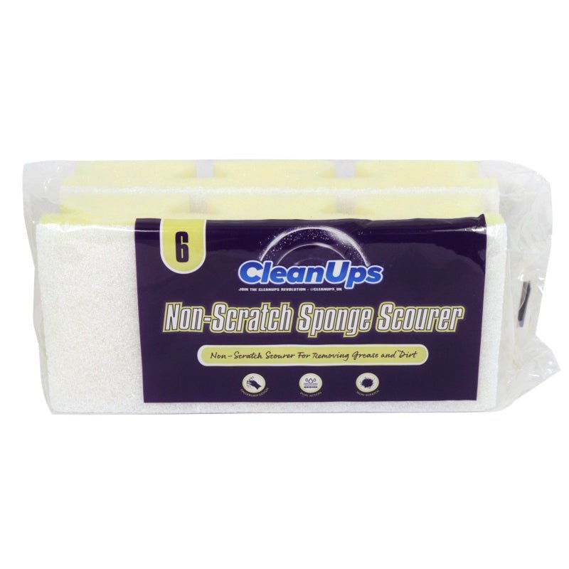 Clean Ups Non-Scratch Sponge Scourers – 6 pack product image