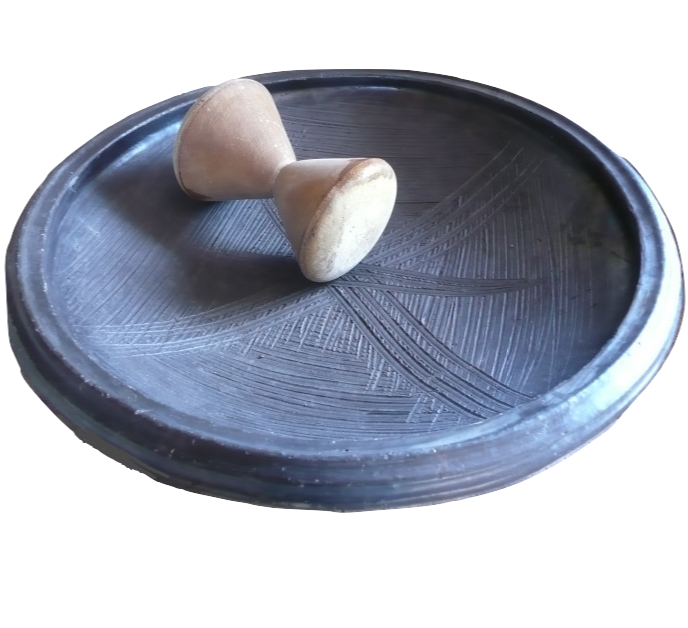 Asanka Clay Grinding Bowl & Tapoli Set – 1 set product image