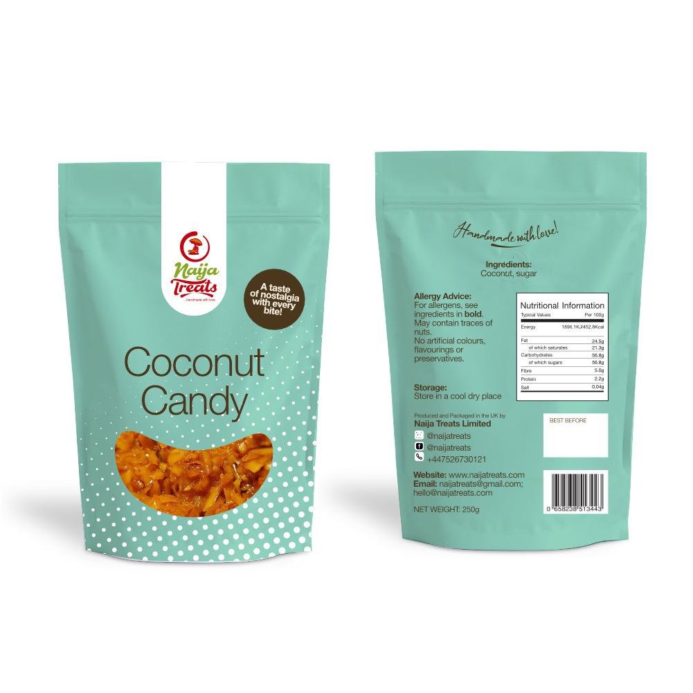 Naija Treats Coconut Candy – 250g product image