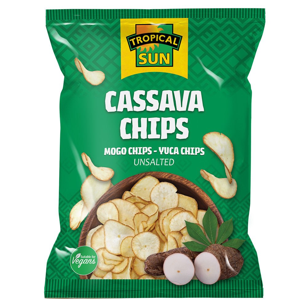 Tropical Sun Unsalted Cassava Chips – 80g product image