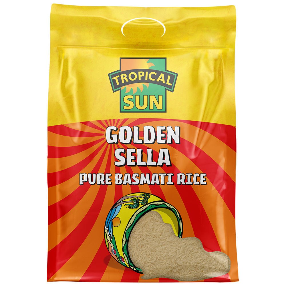 Tropical Sun Golden Sella Basmati Rice – 5kg product image