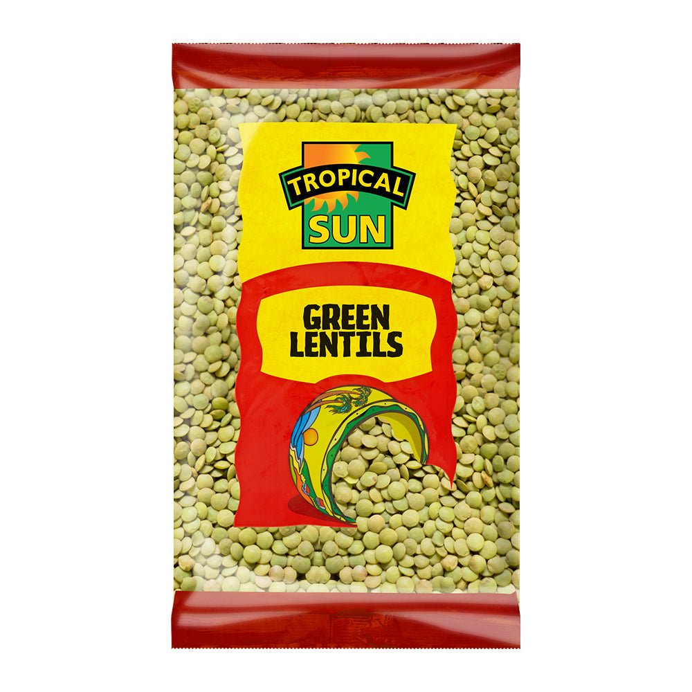 Tropical Sun Dried Green Lentils – 500g product image