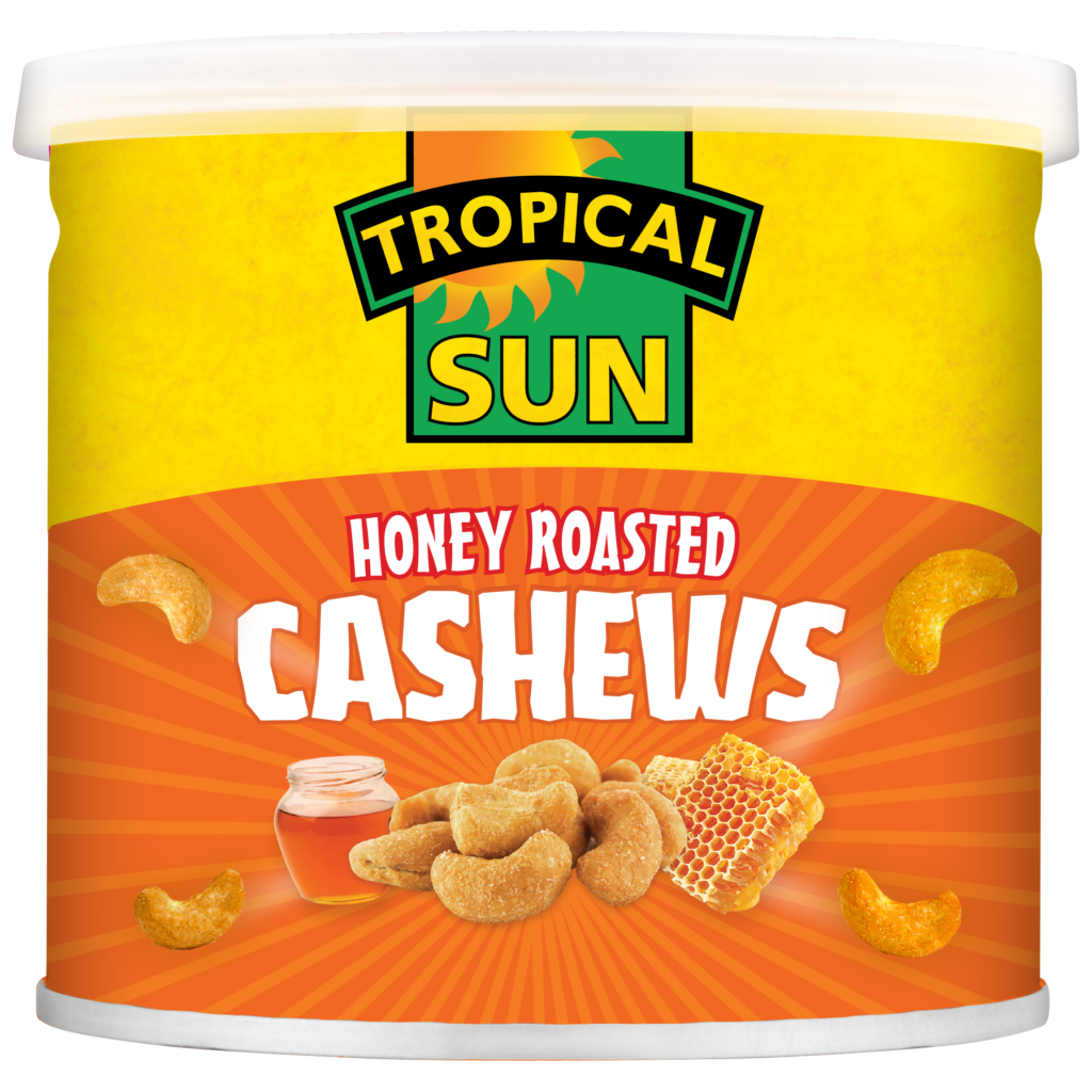 Tropical Sun Honey Roasted Cashews – 140g product image