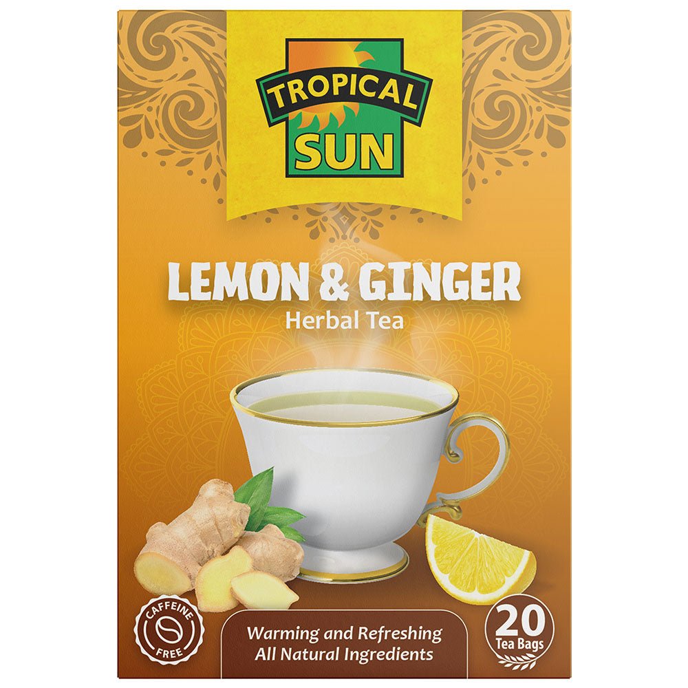 Tropical Sun Lemon & Ginger Tea – 20 tea bags product image