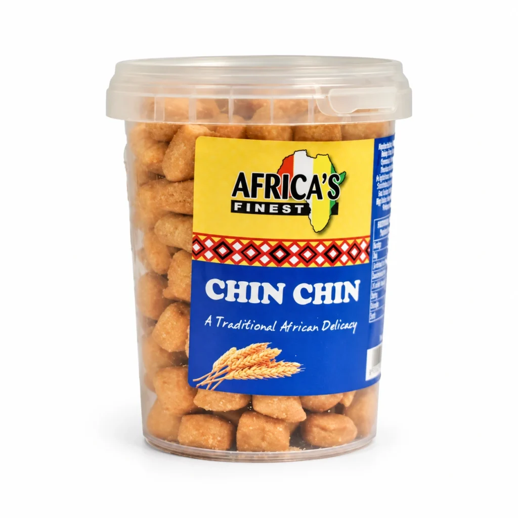 African Finest Chin Chin – 250g on a white background
