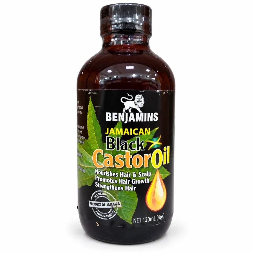 Benjamins Jamaican Black Castor Oil – 120ml on a white background