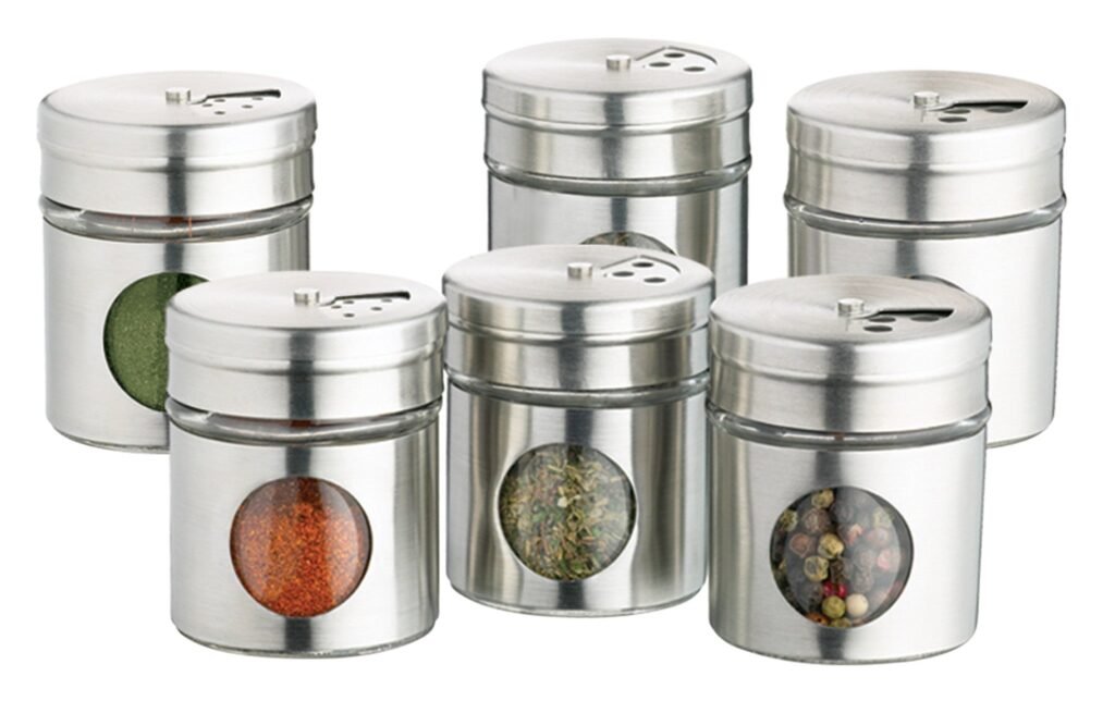 KitchenCraft Home Made Spice Jars – 6 jars product image