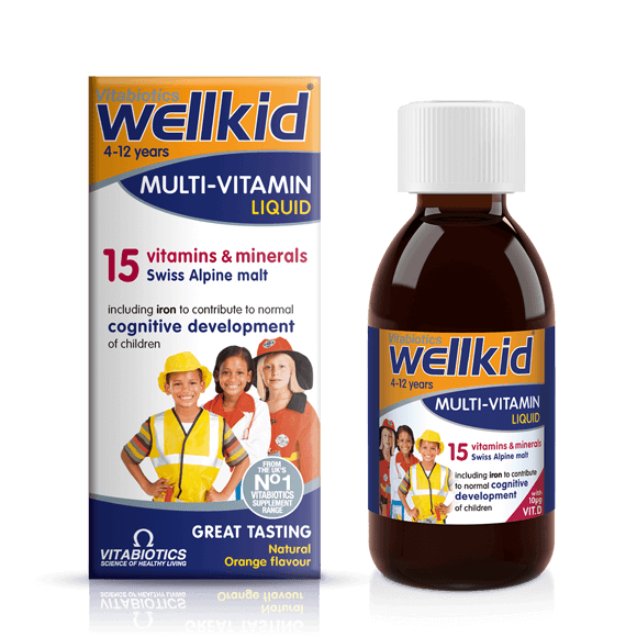 Vitabiotics Wellkid Multi-vitamin Liquid – 150ml product image