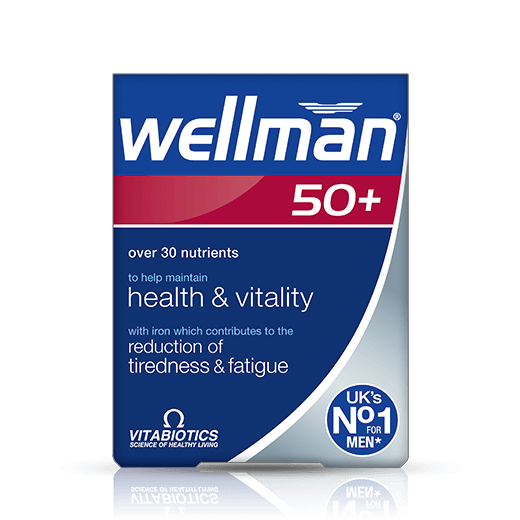 Vitabiotics Wellman 50+ – 30 tablets product image