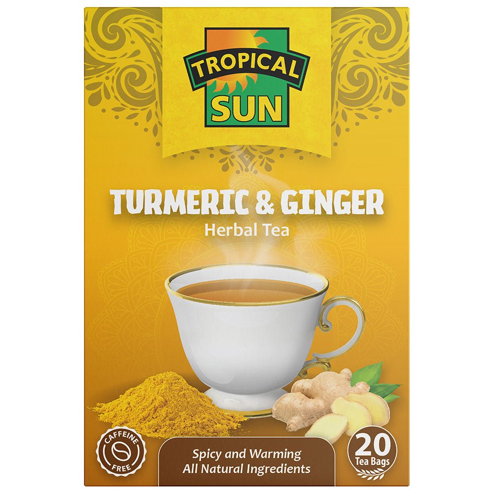 Tropical Sun Turmeric & Ginger Tea – 20 tea bags product image